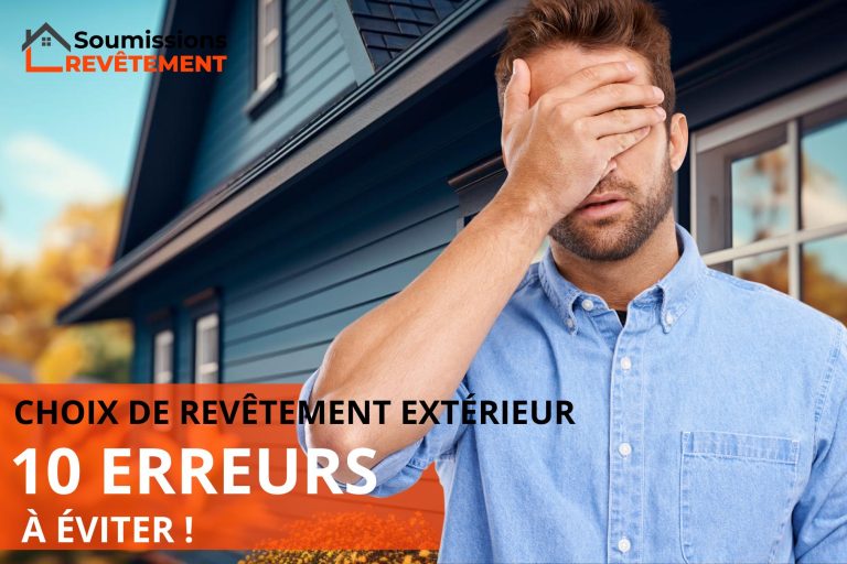 choix revetement exterieur 10 erreurs eviter